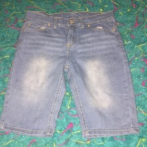 Jean shorts